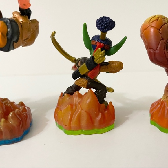 Lot of 4 Skylanders Ignitor Hot Head Flameslinger Eruptor Toys - Picture 9 of 16
